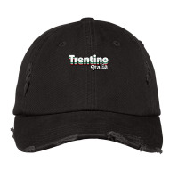 Trentino Italy Retro Style Typography Design Vintage Cap | Artistshot