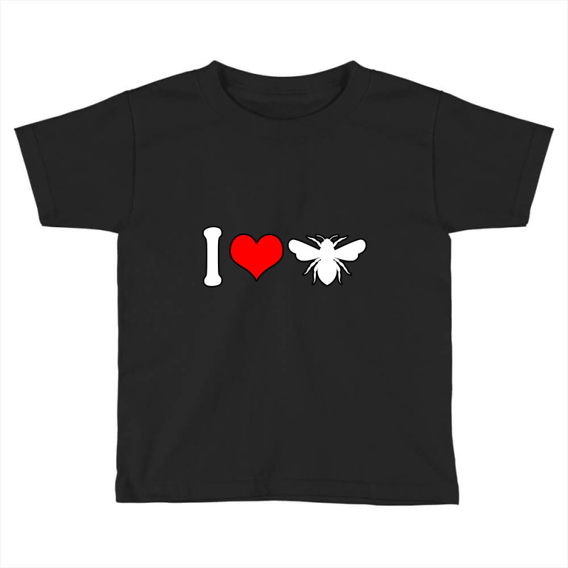 Limited Edition I Love Bees Toddler T-shirt by Milne Charlton | Artistshot