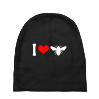 Limited Edition I Love Bees Baby Beanies | Artistshot