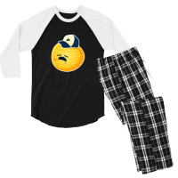 Pacers Planet Love Men's 3/4 Sleeve Pajama Set | Artistshot