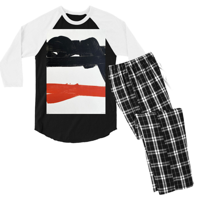 Pierre Soulages Men's 3/4 Sleeve Pajama Set by citrasunny | Artistshot