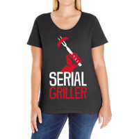 Bbq Serial Griller Funny Ladies Curvy T-shirt | Artistshot