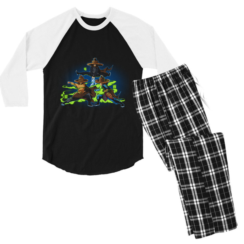 Trending Storm Brewing Men's 3/4 Sleeve Pajama Set by Box Bingham | Artistshot