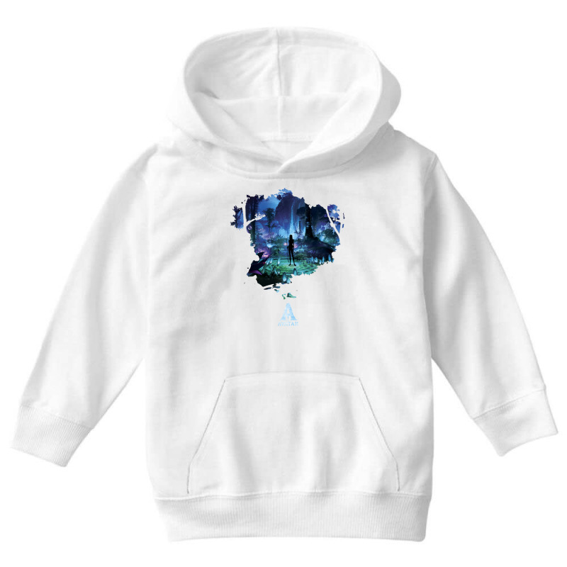 Avatar Pandora At Night Movie Poster Pullover Hoodie Youth Hoodie | Artistshot