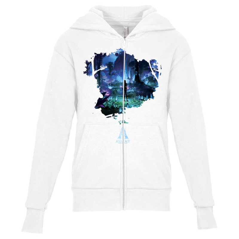 Avatar Pandora At Night Movie Poster Pullover Hoodie Youth Zipper Hoodie | Artistshot