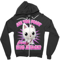 Kids Gabby's Dollhouse Pandy Paws Are You Ready For A Hug Attack T Shi Zipper Hoodie | Artistshot