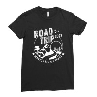 Funny Vacay Family Road Trip 2022 Navigation Expert Ladies Fitted T-shirt | Artistshot