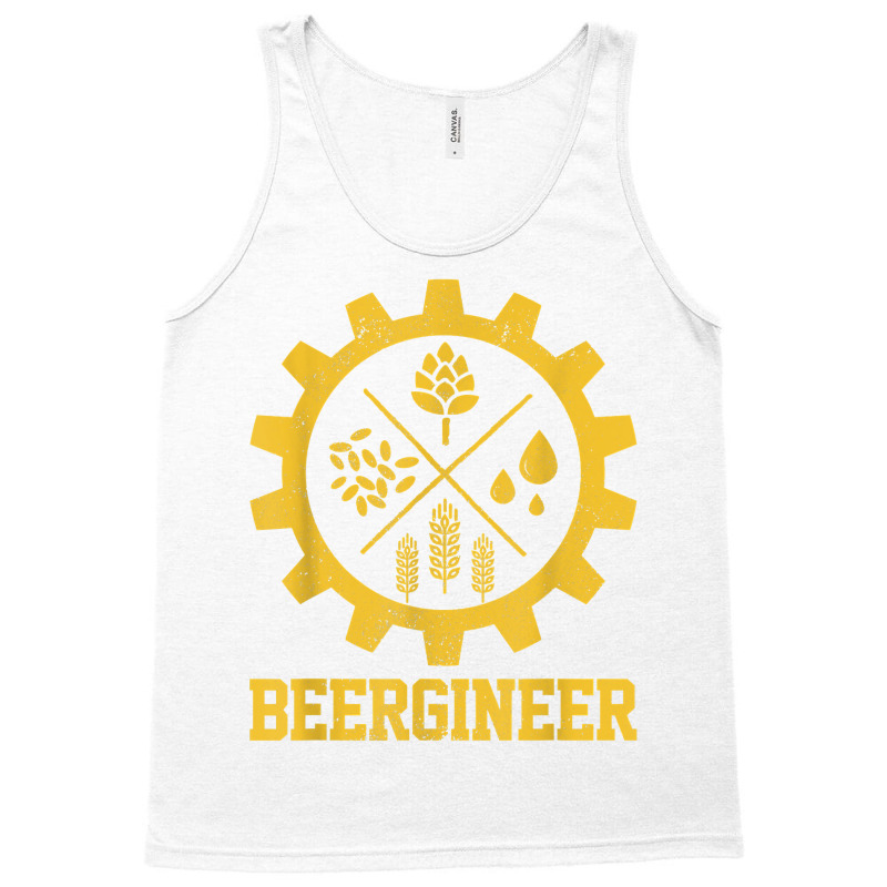 Mens Beergineer Homebrew Home Brewing Craft Beer Brewer Gift T Shirt Tank Top | Artistshot