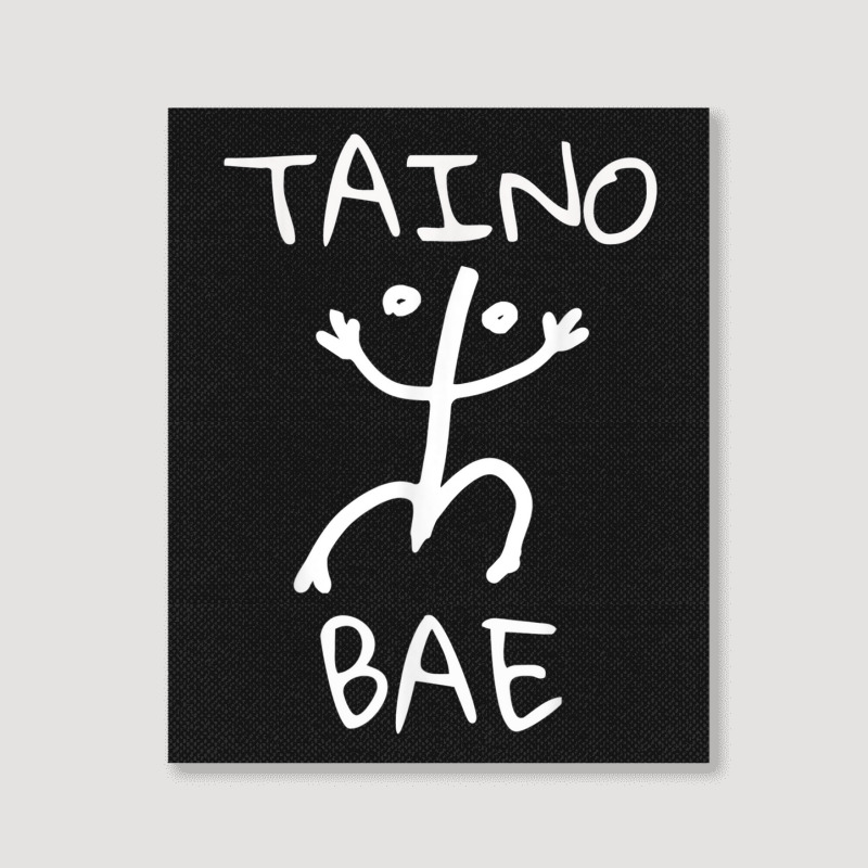 Taino Bae Tainos De Boriken Boricua Puerto Rican Taino Portrait Canvas Print | Artistshot