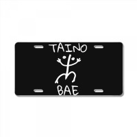 Taino Bae Tainos De Boriken Boricua Puerto Rican Taino License Plate | Artistshot