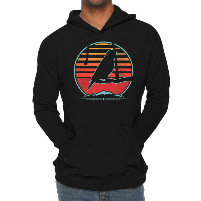 Hot Trend Conure Parrot Retro Vintage 80s Style Birding Lightweight Hoodie by haodinhvan1 | Artistshot