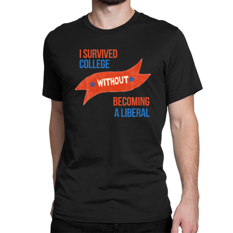 College Graduate Republican Trump Supporter Patriotically Classic T-shirt | Artistshot