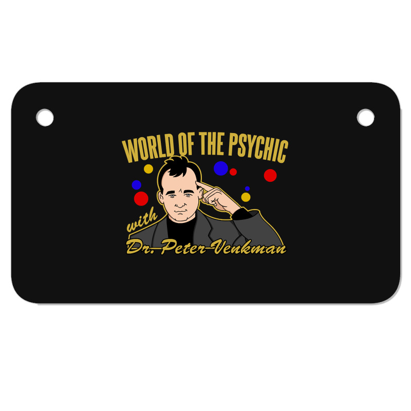 Limited Edition World Of The Psychic Motorcycle License Plate | Artistshot