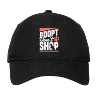 Hot Trend Adopt Don't Shop Dogs Cats Rescued Animal Lovers Adjustable Cap | Artistshot