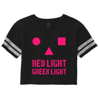 Limited Edition Red Light, Green Light Minimal Design Scorecard Crop Tee | Artistshot