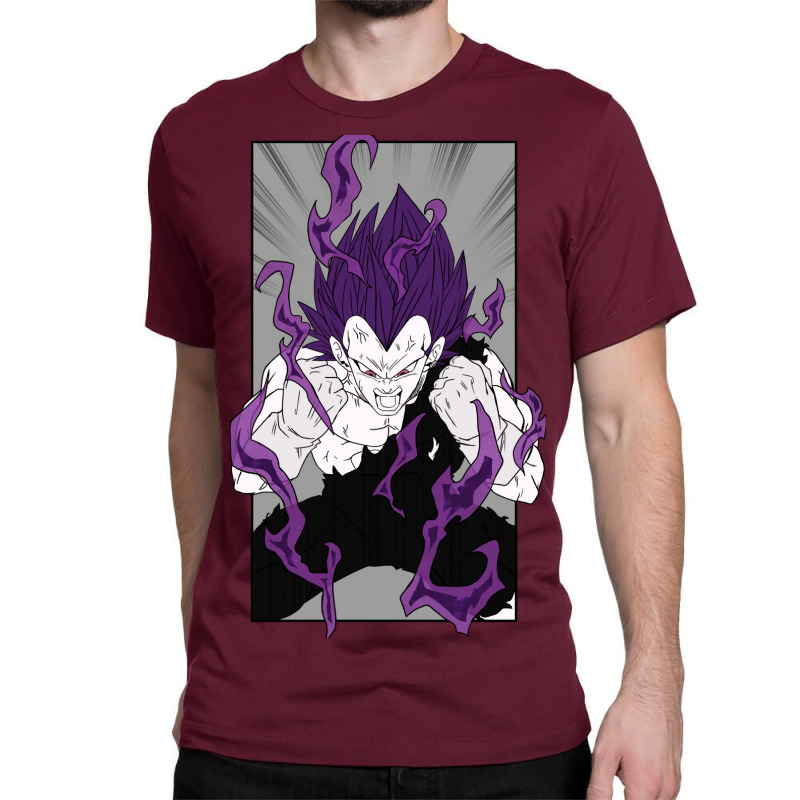 Ultra Ego Vegeta Coloured Manga Classic T-shirt | Artistshot