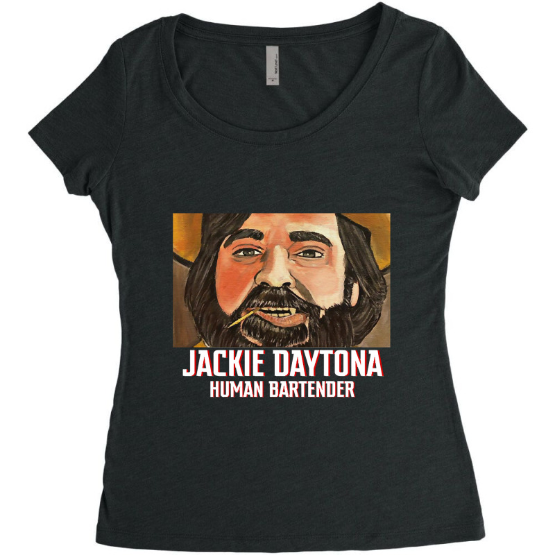 Hot Trend Jackie Daytona - Human Bartender Women's Triblend Scoop T-shirt by Milne Charlton | Artistshot