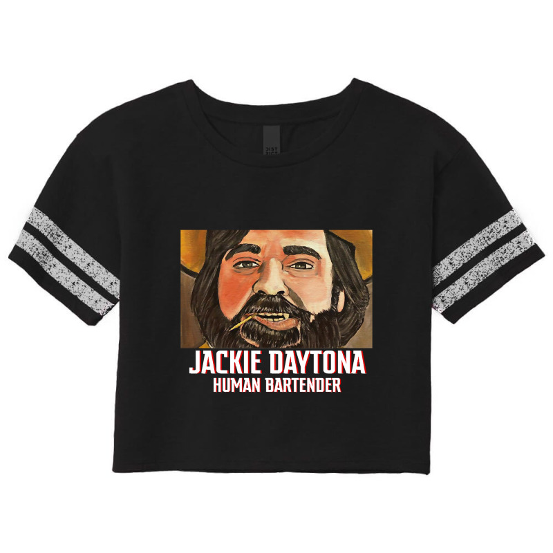 Hot Trend Jackie Daytona - Human Bartender Scorecard Crop Tee by Milne Charlton | Artistshot