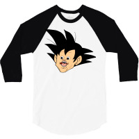 Goku Meme Face Reaction 3/4 Sleeve Shirt | Artistshot