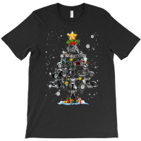 Motorcycle Ornament Decoration Christmas Tree Tee Xmas Gifts T Shirt T-shirt | Artistshot