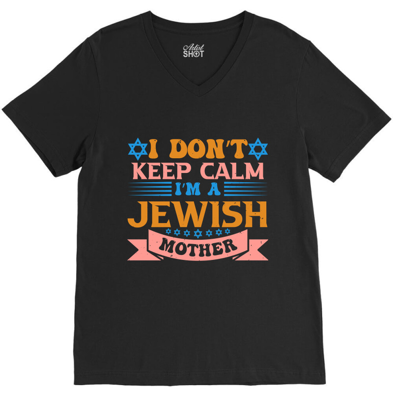 Hot Trend Jewish Mum Gift V-Neck Tee by Milne Charlton | Artistshot