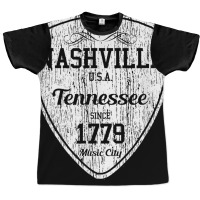 Nashville T Shirt Country Music City Guitar Pick Tee Gift T Shirt Graphic T-shirt | Artistshot