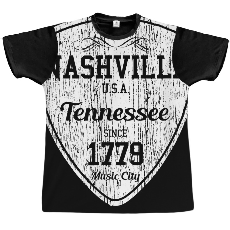 Nashville T Shirt Country Music City Guitar Pick Tee Gift T Shirt Graphic T-shirt | Artistshot