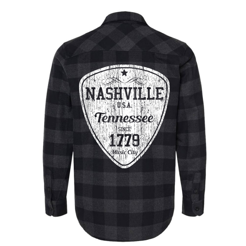 Nashville T Shirt Country Music City Guitar Pick Tee Gift T Shirt Flannel Shirt | Artistshot