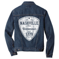 Nashville T Shirt Country Music City Guitar Pick Tee Gift T Shirt Men Denim Jacket | Artistshot