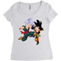 Goten And Trunks Women's Triblend Scoop T-shirt | Artistshot