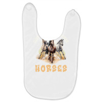 Animal Horseback Riding Horse Girls Women Gift Horse Pullover Baby Bibs | Artistshot