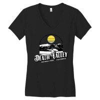 Hot Trend Death Valley National Park Vintage Distressed California 80s Women's V-neck T-shirt | Artistshot