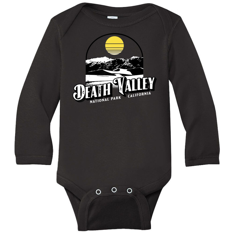 Hot Trend Death Valley National Park Vintage Distressed California 80s Long Sleeve Baby Bodysuit by haodinhvan1 | Artistshot