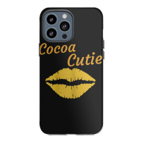 Womens Cocoa Cutie Sexy Gold Lips Cute Melanin Iphone 13 Pro Max Case | Artistshot