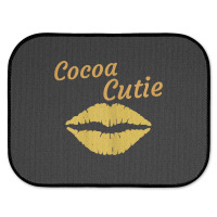 Womens Cocoa Cutie Sexy Gold Lips Cute Melanin Rear Car Mat | Artistshot