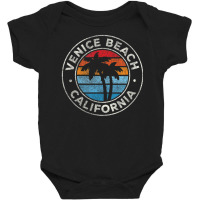 Trending Venice Beach California Ca Vintage Retro 70s Baby Bodysuit | Artistshot