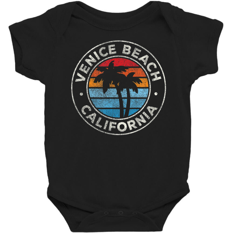 Trending Venice Beach California Ca Vintage Retro 70s Baby Bodysuit by michaelyounger19 | Artistshot