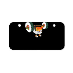 funny sushi weight lifting shirt japanese food gym cute gift Bicycle License Plate | Artistshot