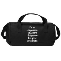 I Am Good With Math Duffel Bag | Artistshot