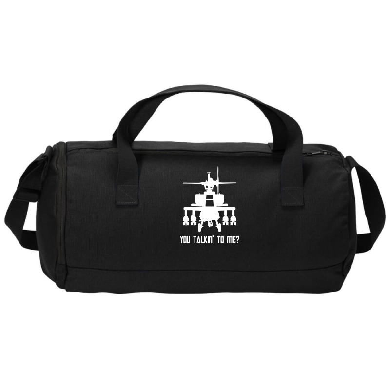 Helicopter T Shirt Funny Taxi Driver Duffel Bag | Artistshot