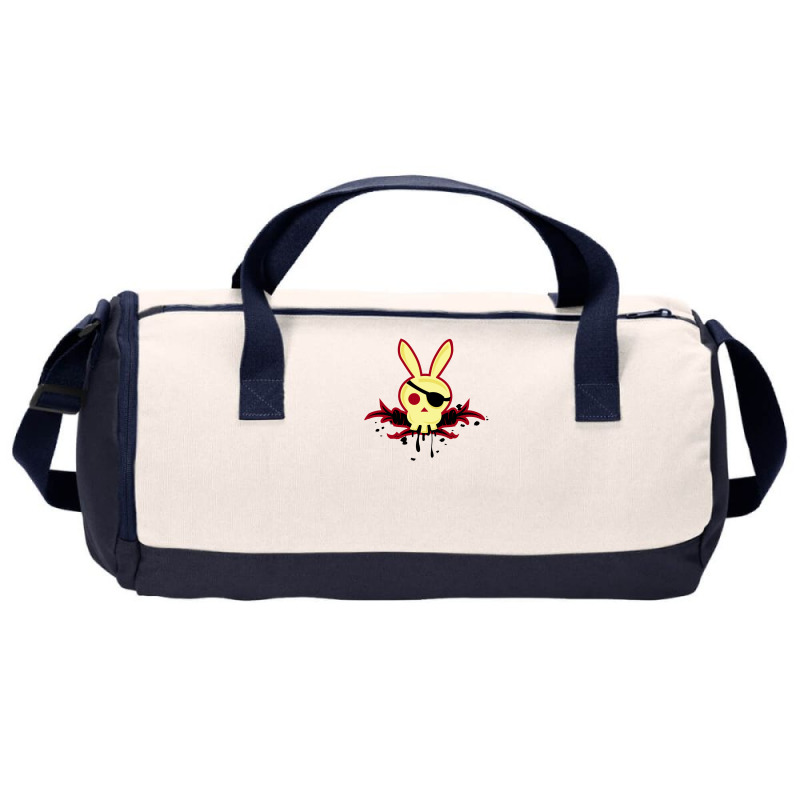 Bunny Skull And Crosscarrots Duffel Bag | Artistshot