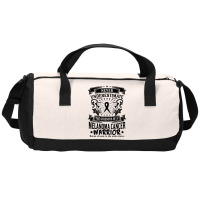 Never Underestimate The Strength Of A Melanoma Cancer Warrior Duffel Bag | Artistshot