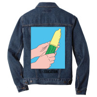 Limited Edition Sex Education Cucumber Poster Men Denim Jacket | Artistshot