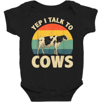 Cool Cow Design For Men Women Dairy Farmer Farming Cow Lover T Shirt Baby Bodysuit | Artistshot