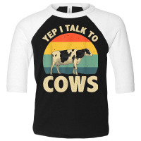 Cool Cow Design For Men Women Dairy Farmer Farming Cow Lover T Shirt Toddler 3/4 Sleeve Tee | Artistshot