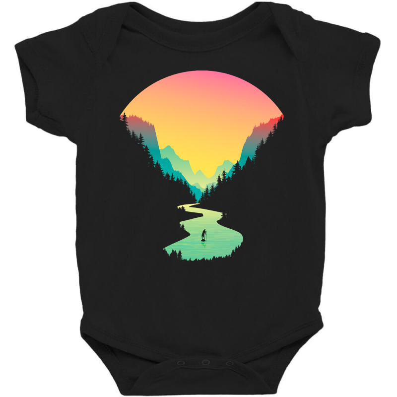 Limited Edition Paddleboard Adventure Baby Bodysuit | Artistshot