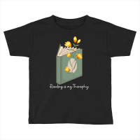 Trending Reading Is My Theraphy 104 Toddler T-shirt | Artistshot