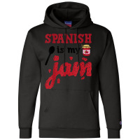 Funny Maestra Bilingual Teacher Spanish T Shirt Champion Hoodie | Artistshot