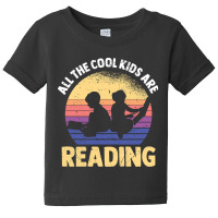 Trending All The Cool Kids Are Reading Book Vintage Reto Baby Tee | Artistshot