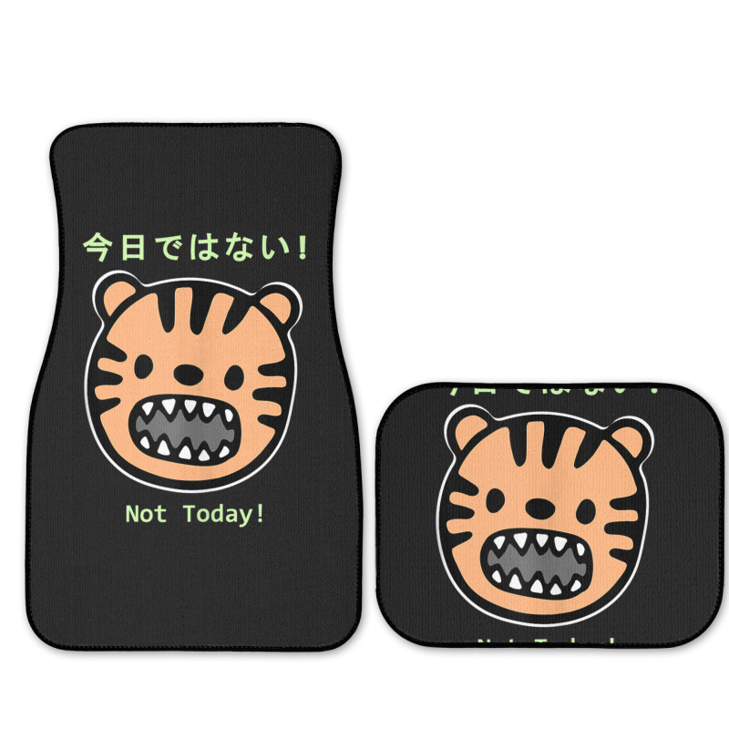 Hot Trend Kawaii Anime Cat Kanji Japanese Streetwear Not Full Set Car Mats | Artistshot